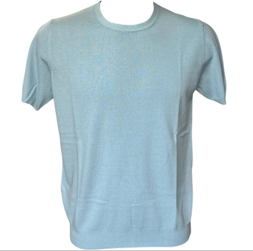 T-Shirt in Filo con Elastico ai Bordi RETOIS