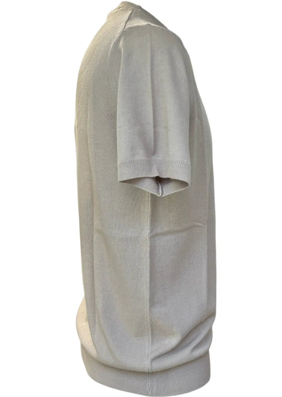 T-Shirt in Filo con Elastico ai Bordi RETOIS