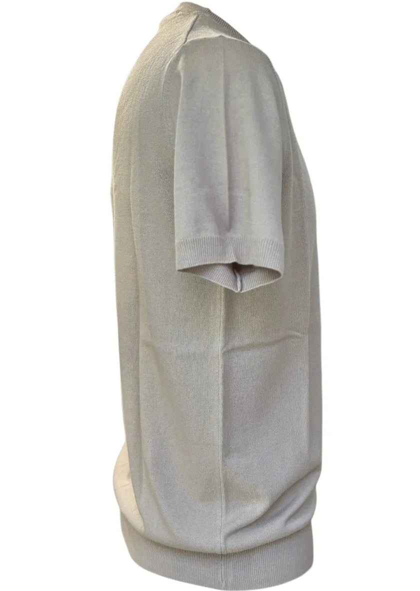 T-Shirt in Filo con Elastico ai Bordi RETOIS