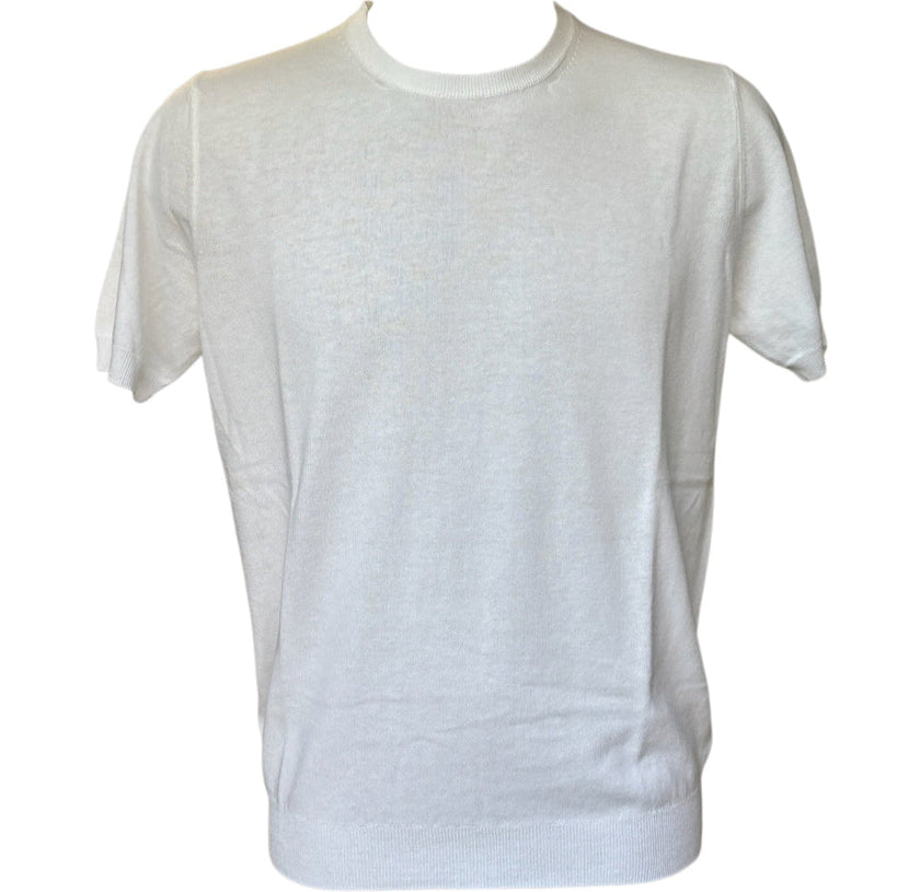 T-Shirt in Filo con Elastico ai Bordi RETOIS