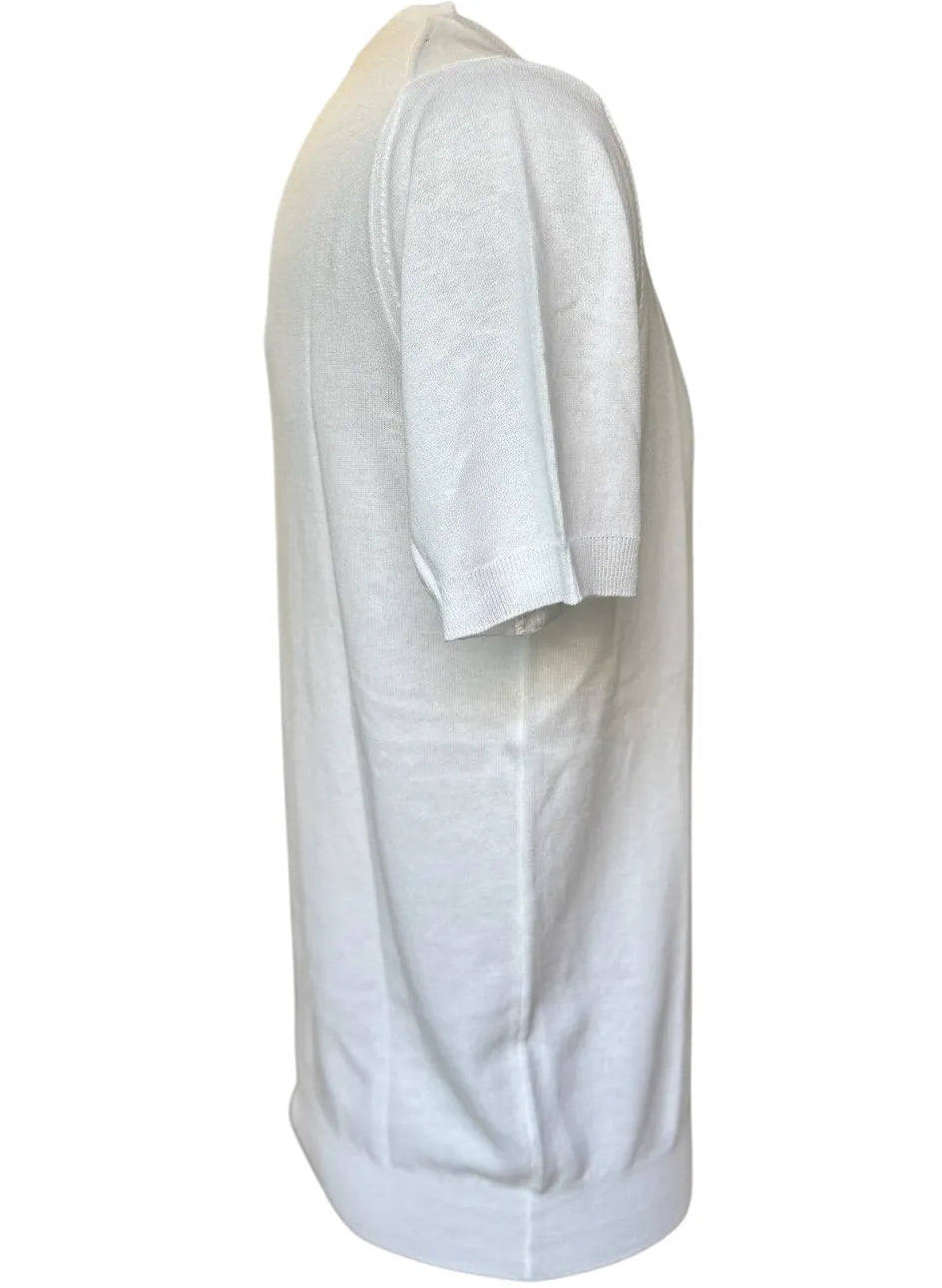 T-Shirt in Filo con Elastico ai Bordi RETOIS