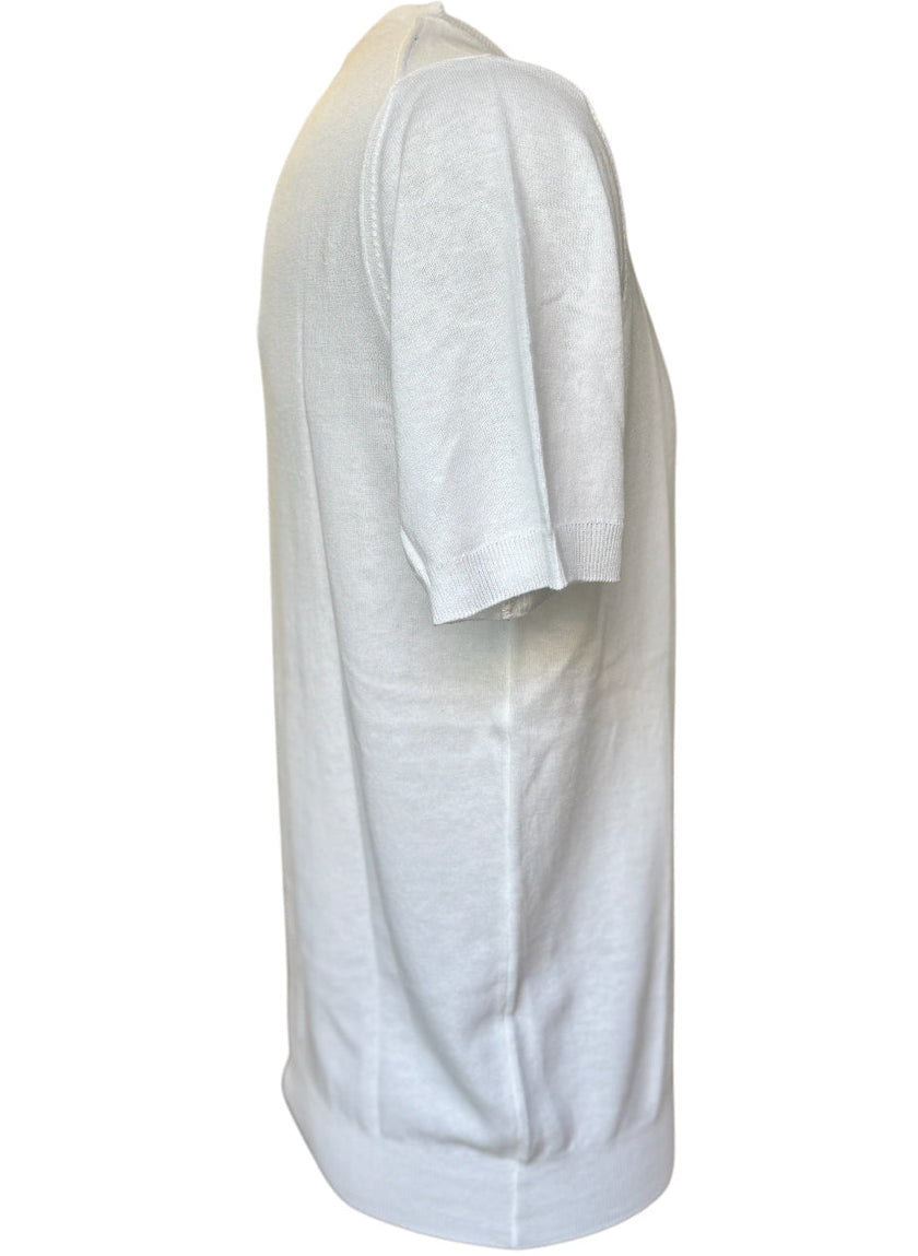 T-Shirt in Filo con Elastico ai Bordi RETOIS