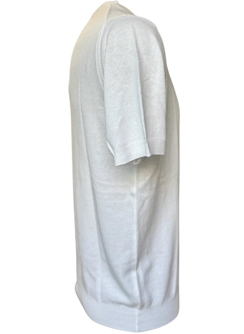 T-Shirt in Filo con Elastico ai Bordi RETOIS