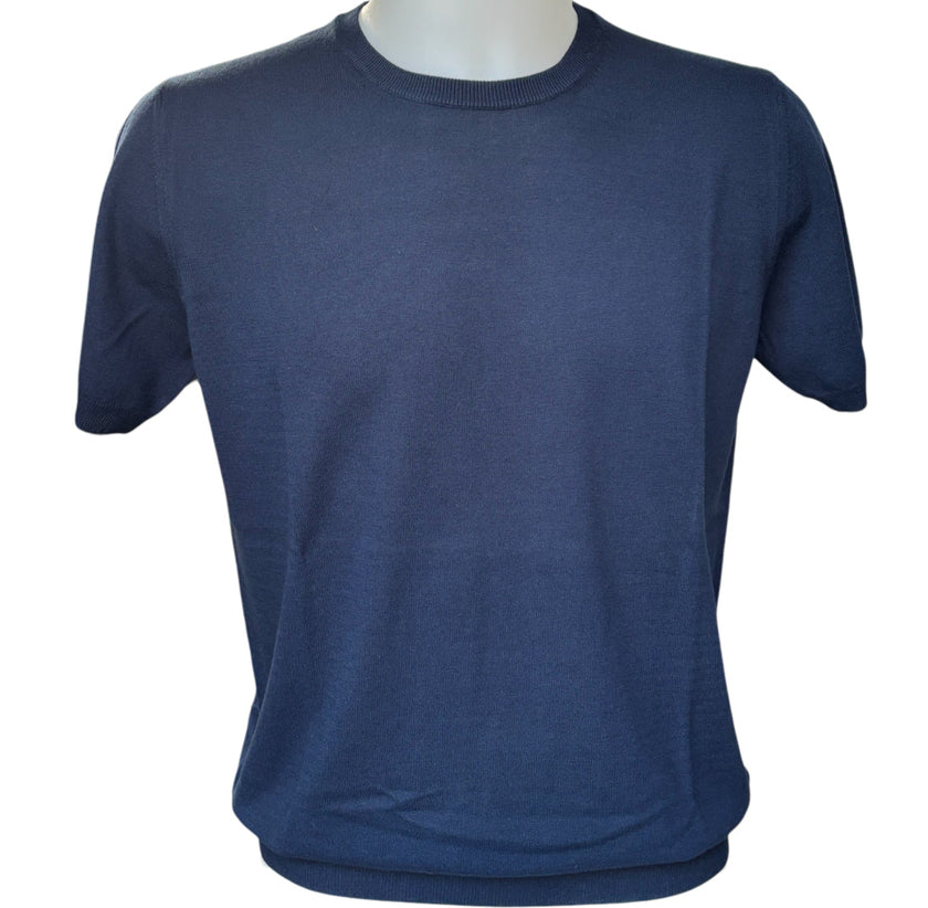T-Shirt in Filo con Elastico ai Bordi RETOIS