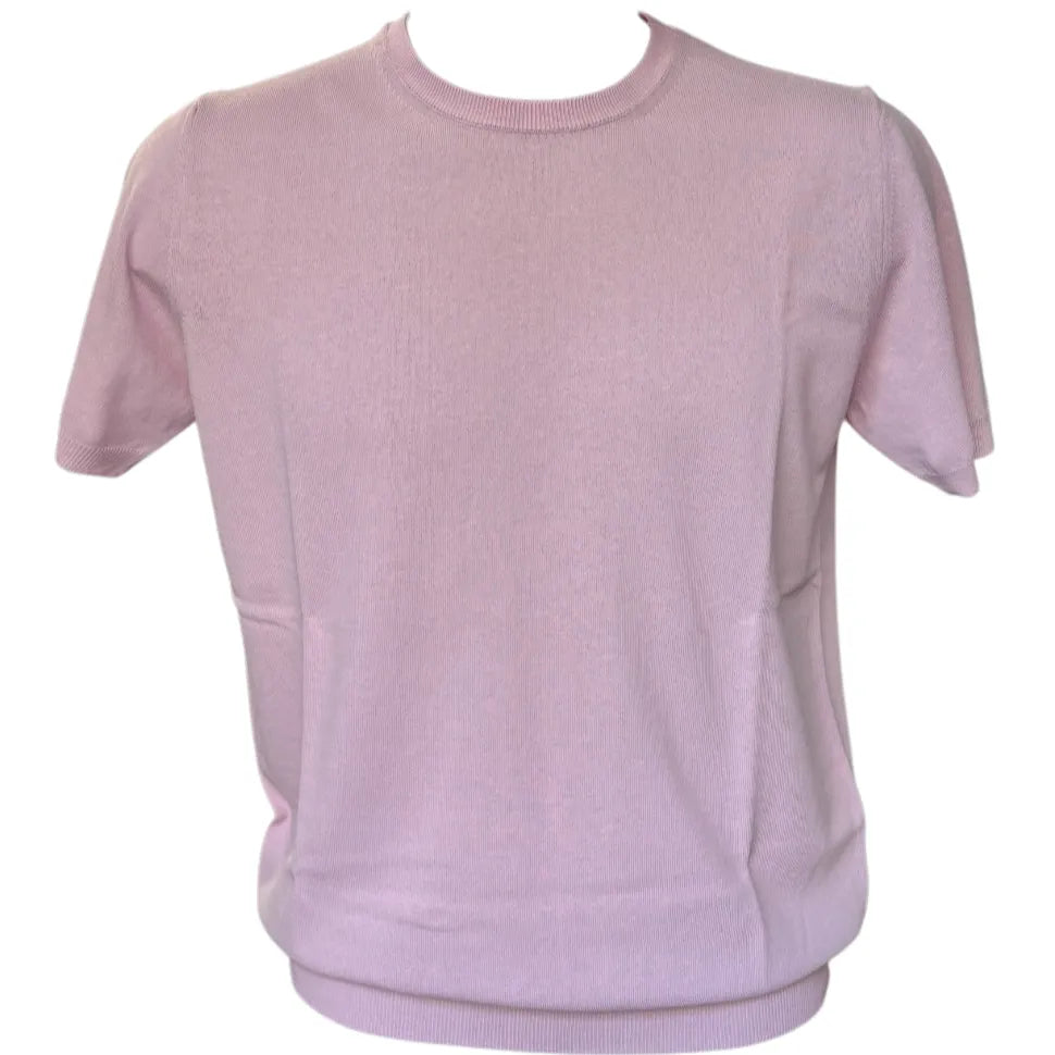 T-Shirt in Filo con Elastico ai Bordi RETOIS
