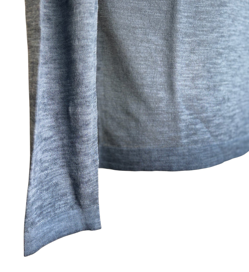 Maglia Uomo Girocollo a Manica Lunga in Lino con Effetto Fade RETOIS