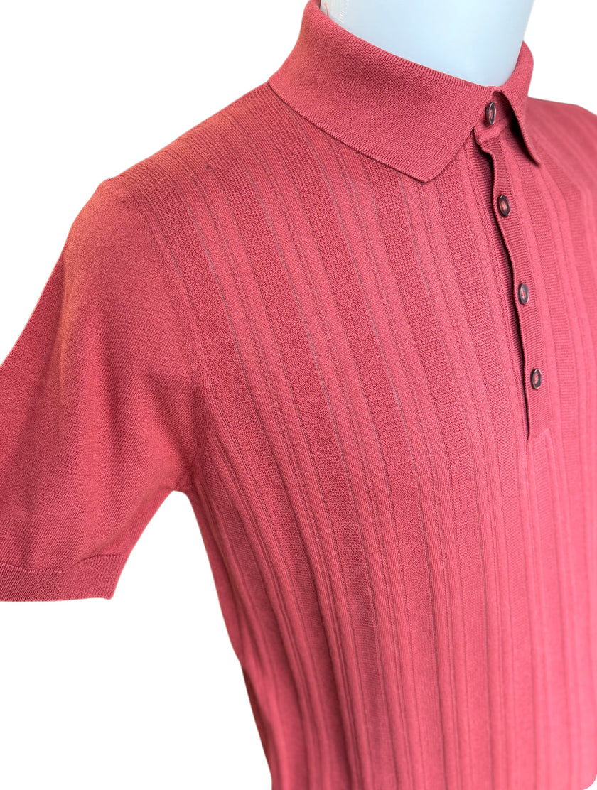 Maglia a Mezze Maniche a Costine RETOIS