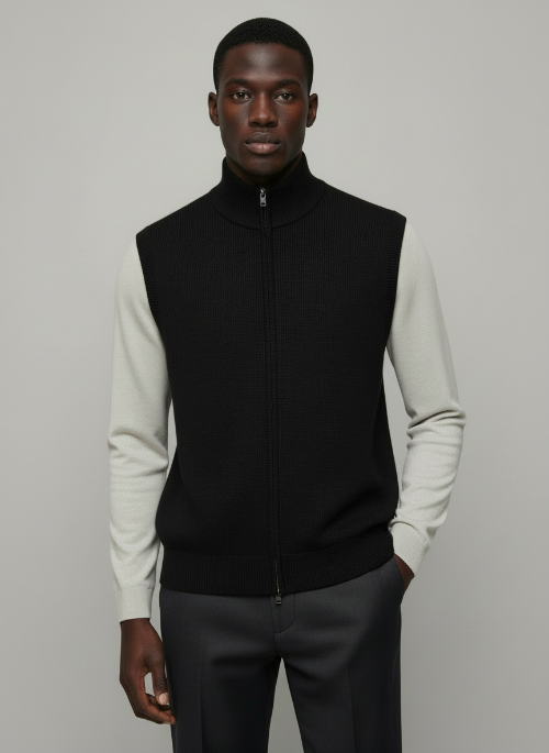 GILET 1.5079 CON ZIP