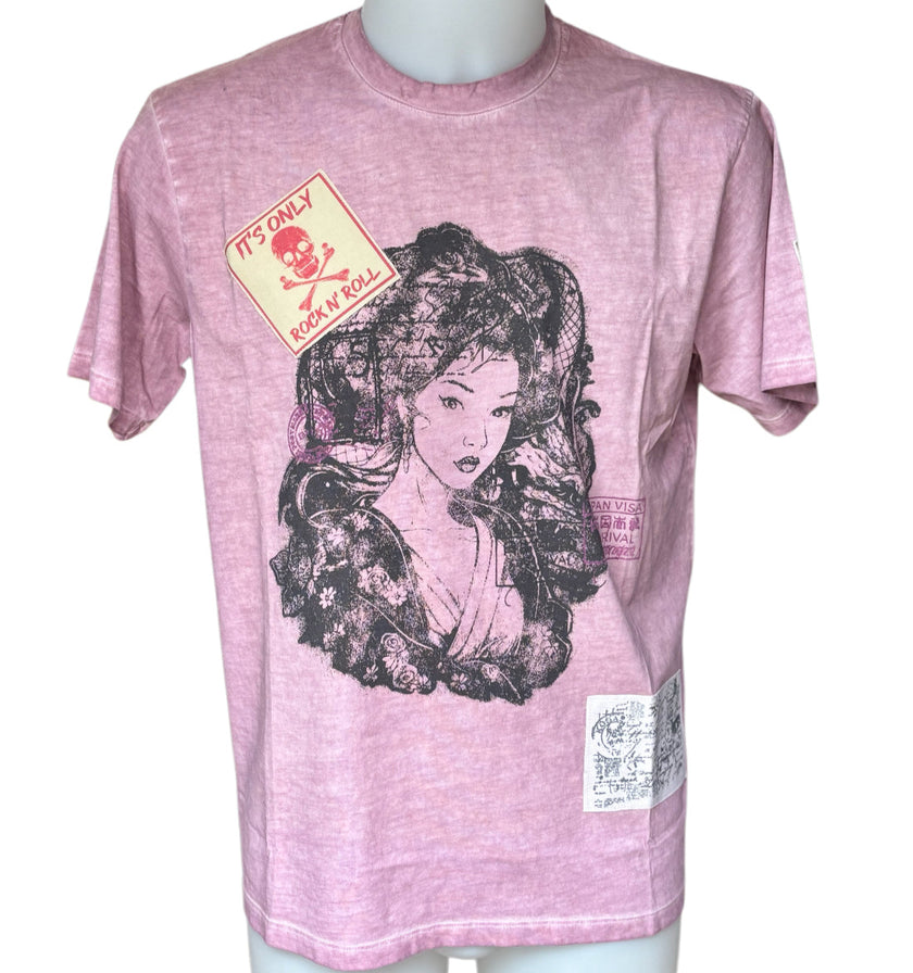 T-Shirt Over con Stampe ANIMA