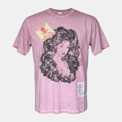 T-Shirt Over con Stampe