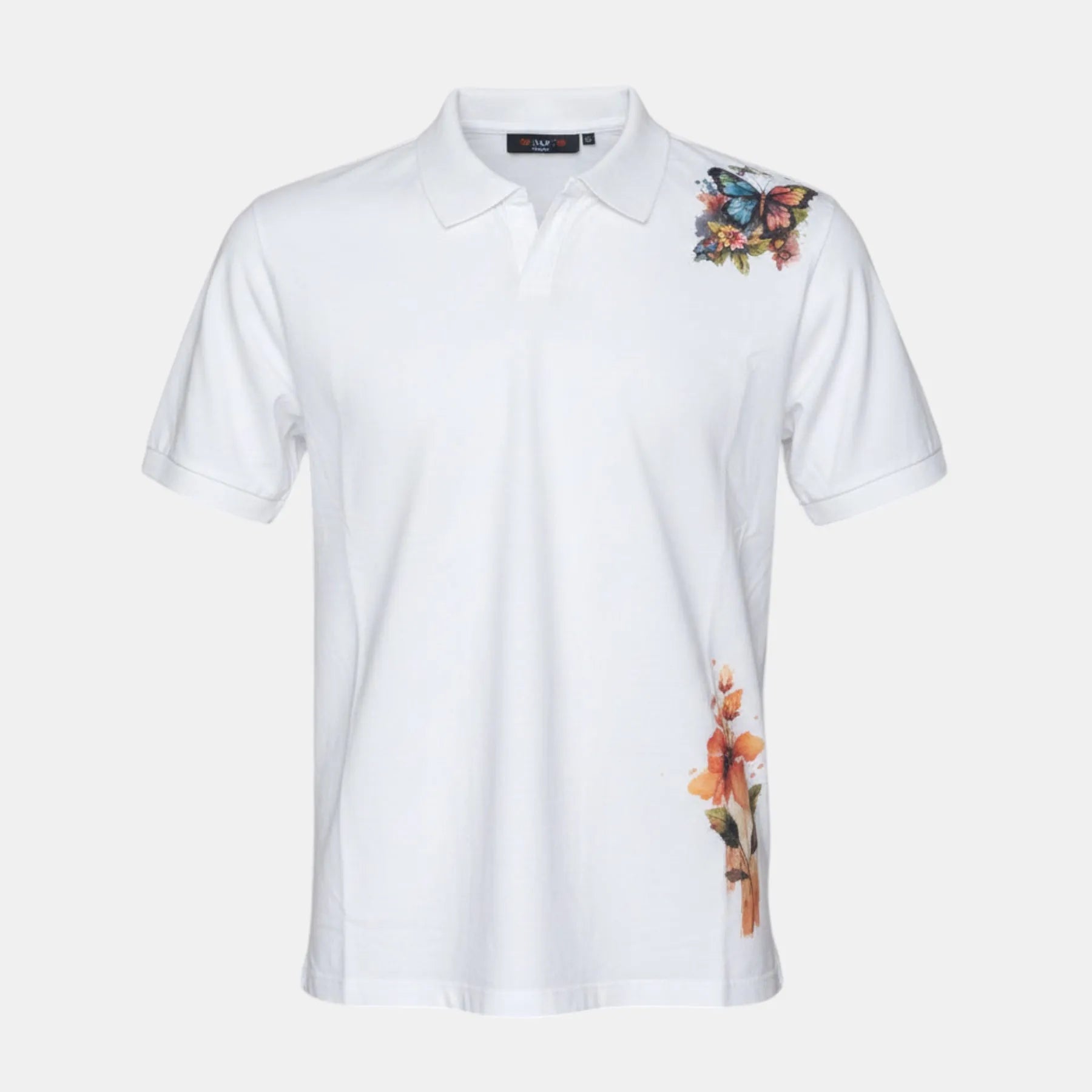 Polo con Stampe Floreali