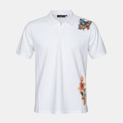 Polo con Stampe Floreali
