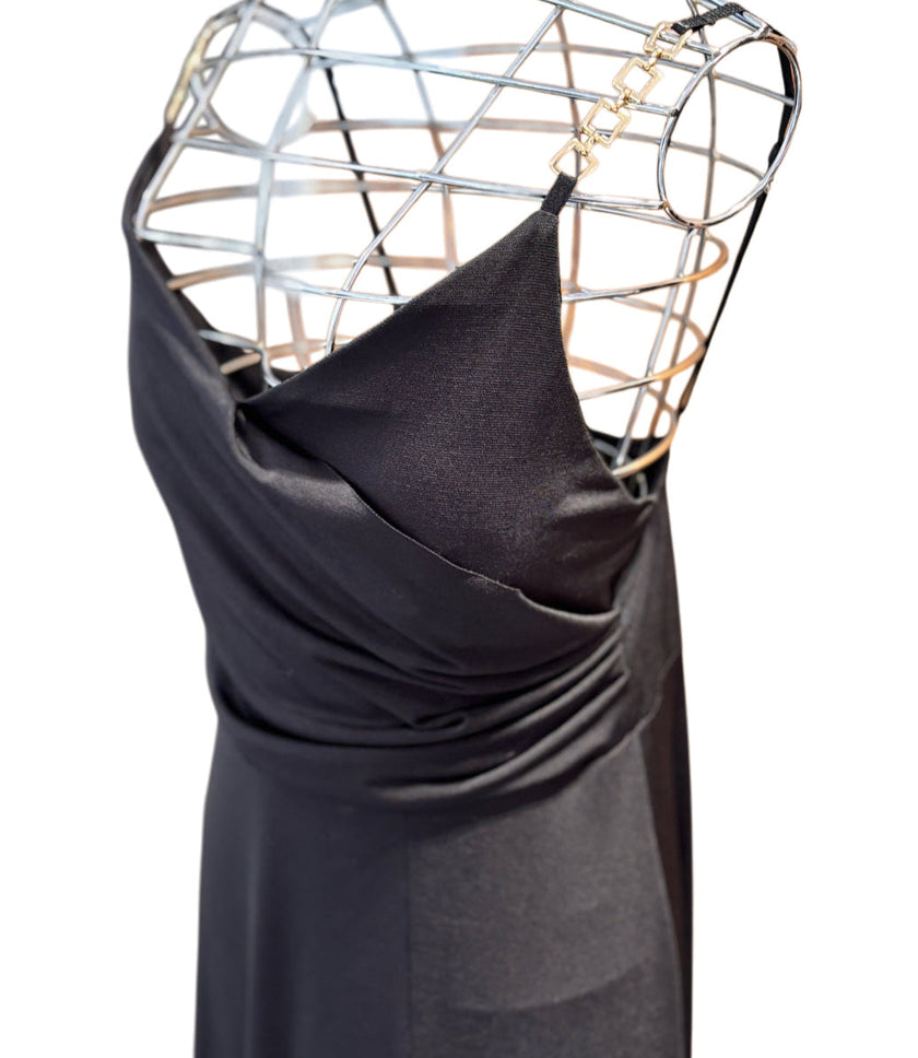 Abito Lungo con Spalline Gioiello MORE