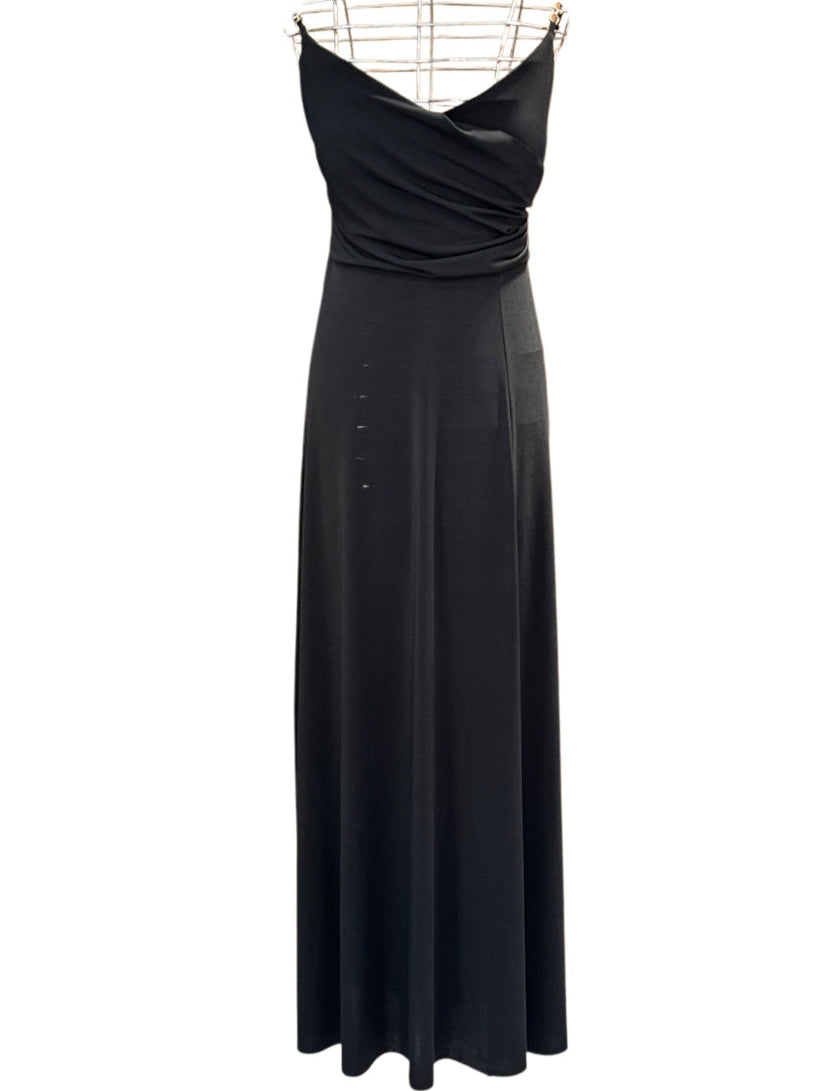 Abito Lungo con Spalline Gioiello MORE