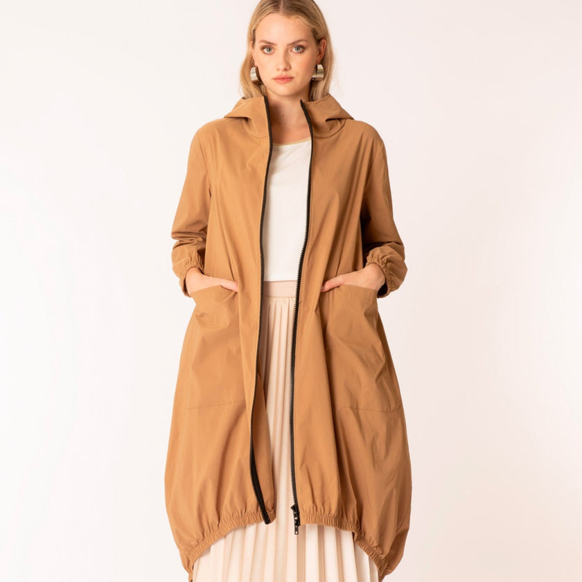 Giubbino Parka Lungo con Cappuccio MORE