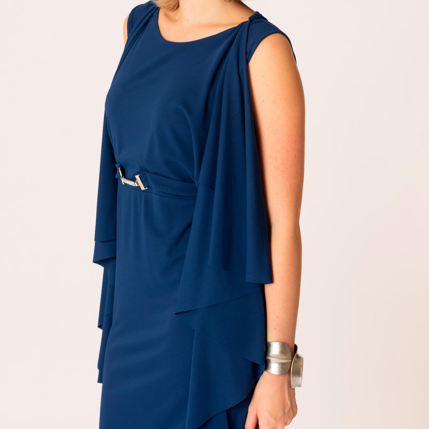 Abito Lungo con Cintura Gioiello MORE