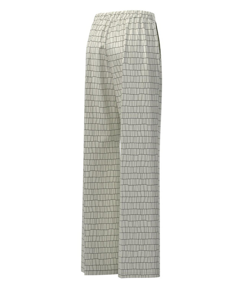 Pantalone in twill fluido a fantasia EMME MARELLA