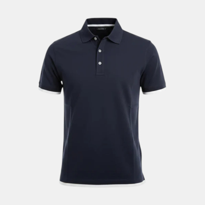 POLO PE 127H CON BORDI A CONTRASTO