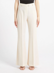 Pantalone taglio flare in envers satin opaco PENNYBLACK