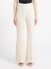 Pantalone taglio flare in envers satin opaco PENNYBLACK