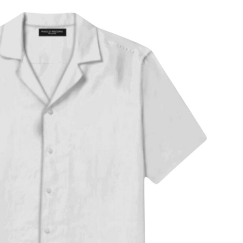 Camicia fit regolare mezza manica PAOLO PECORA