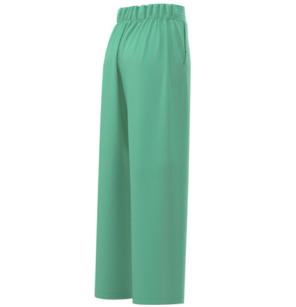 Pantalone Wide Leg con Vita Elastica