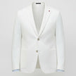 Giacca GI01 slim 2bottoni con tasca a toppa e rever classico