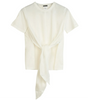 T-Shirt Basic Girocollo con Nodo Anteriore PENNYBLACK