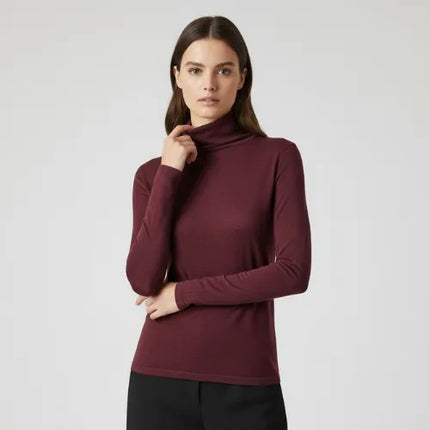 T-SHIRT 512107 COLLO ALTO 9% Cashmere
