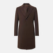 Cappotto lungo T409M5864 Taglio Vivo