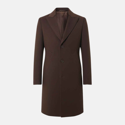 Cappotto lungo T409M5864 Taglio Vivo