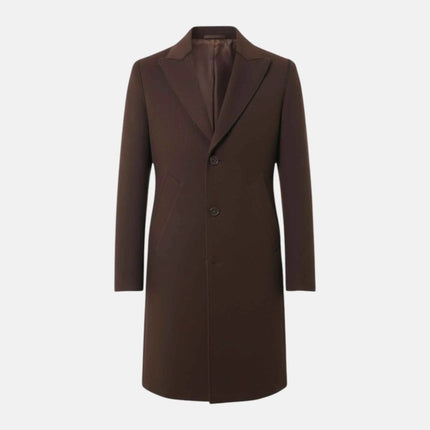 Cappotto lungo T409M5864 Taglio Vivo