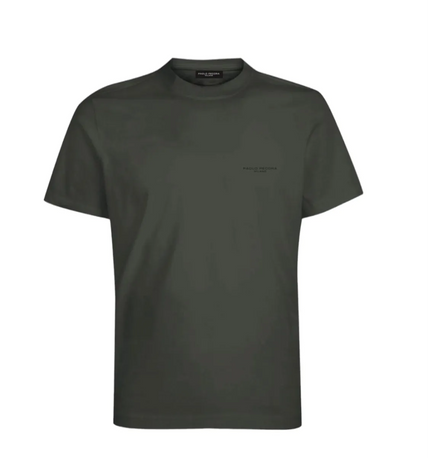 T-Shirt giro collo fit regolare con logo PAOLO PECORA