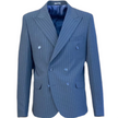 Abito Doppio Petto Rigato con pantalone modello regolare ELIO SANTINI