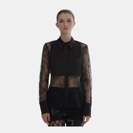 CAMICIA IN MACRAME MODELLO SMOKING
