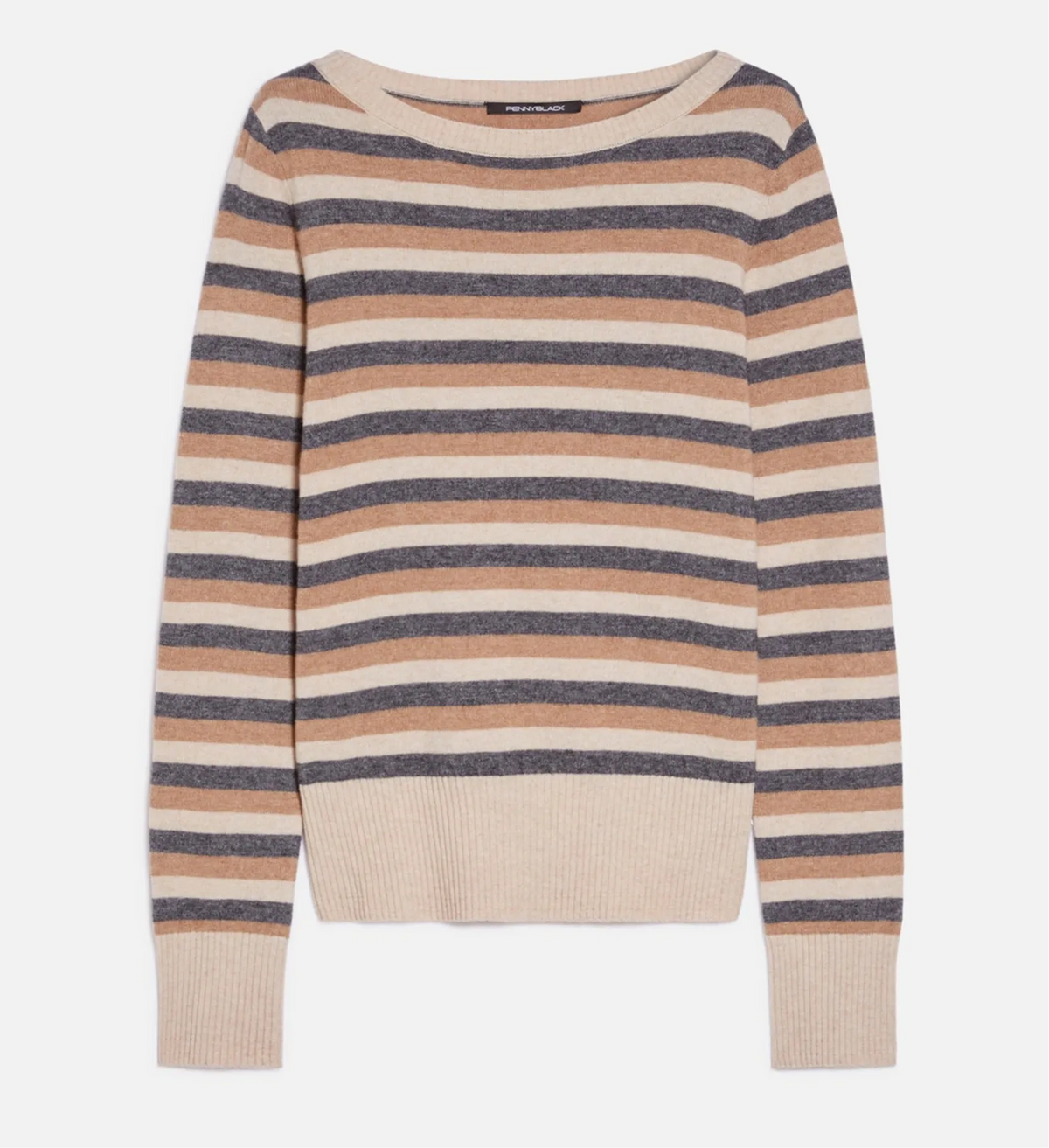 Maglia Donna in Bland di Lana a Righe PENNYBLACK
