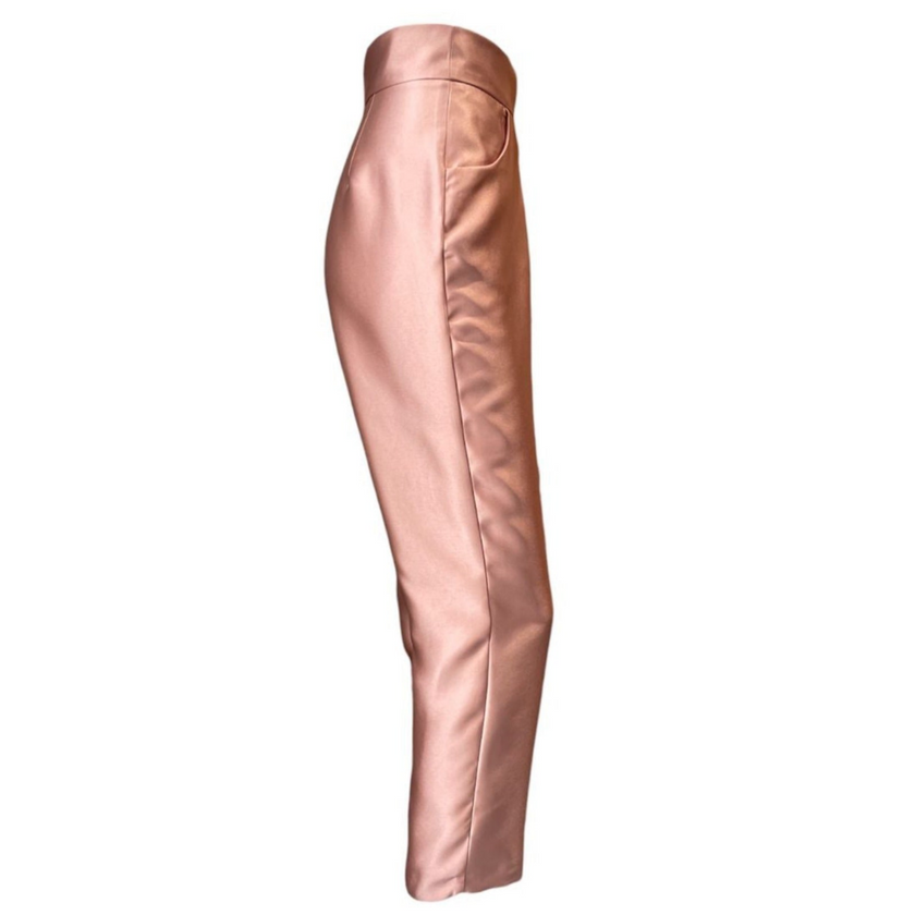 Pantalone classico in raso modello capri MAESTA