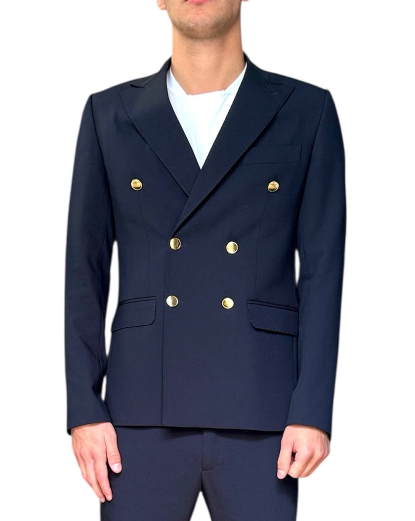 Abito con giacca doppio petto e pantalone classico ELIO SANTINI