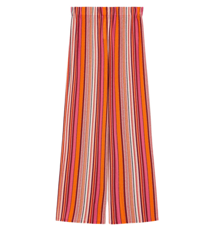 Pantalone Lungo Rigato Multicolor con Elastico PENNYBLACK