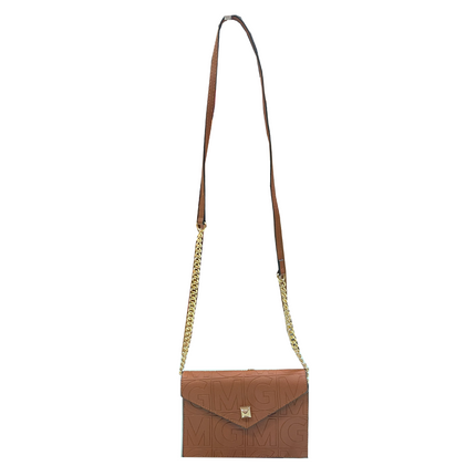 Borsa clutch in eco pelle