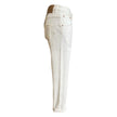 Jeans 5 Tsk Capsule Edition by Camouflage AR & J. CONCEPT CAMOUFLAGE, Bianco — dettaglio tessuto | WEMAX