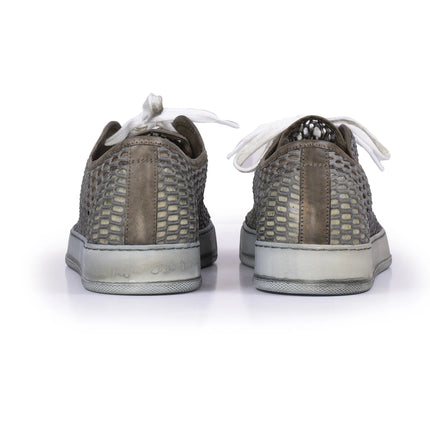 Sneakers A7AOHO a rete BLACK DIONISIO — dettaglio tessuto | WEMAX