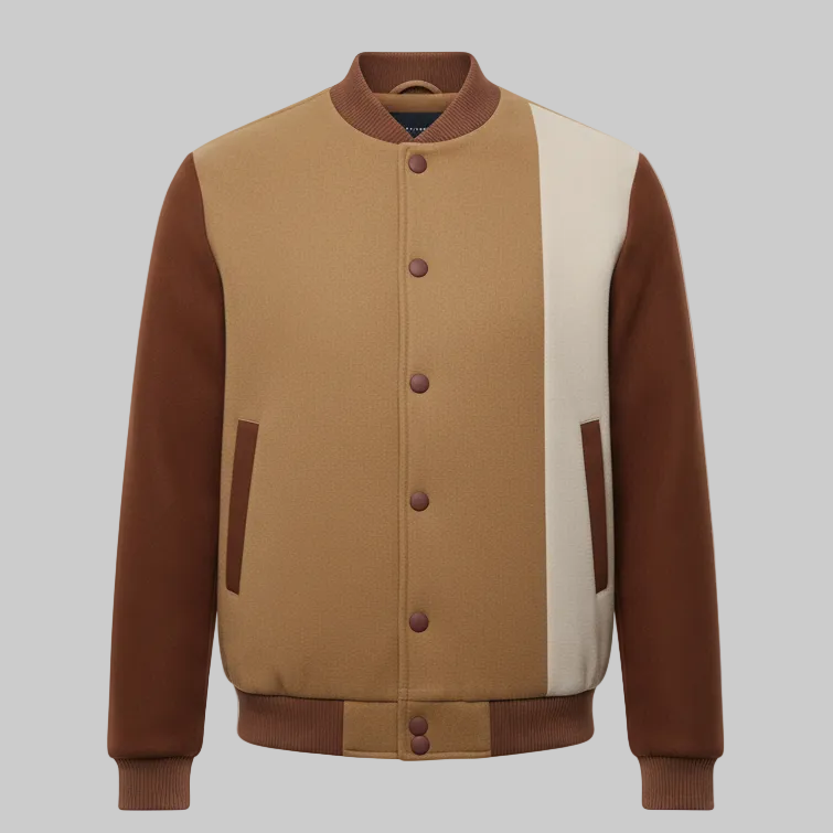 Giubbotto Uomo Bomber Bicolore