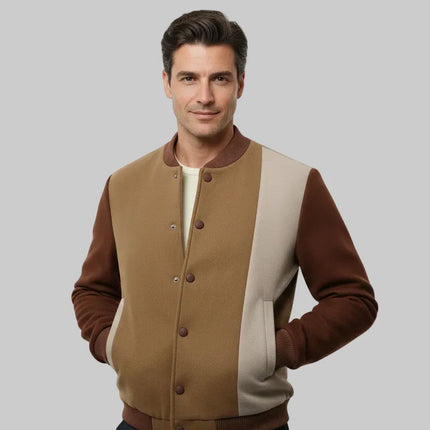 Giubbotto Uomo Bomber Bicolore