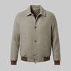 Giubbotto GB in Lana Fantasia Pied De Pull Modello Bomber