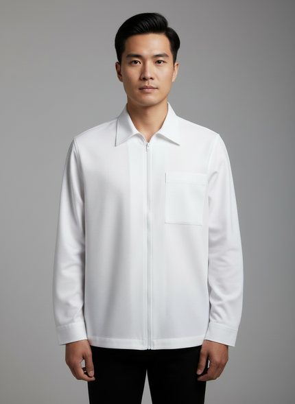 CAMICIA 3377 Allarme FIT RELAXED CON ZIP