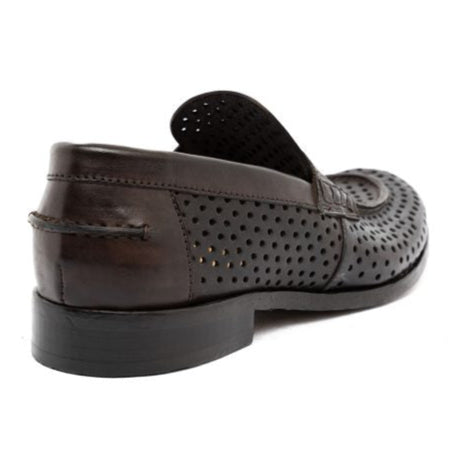 Mocassino In Pelle Traforata JP/DAVID