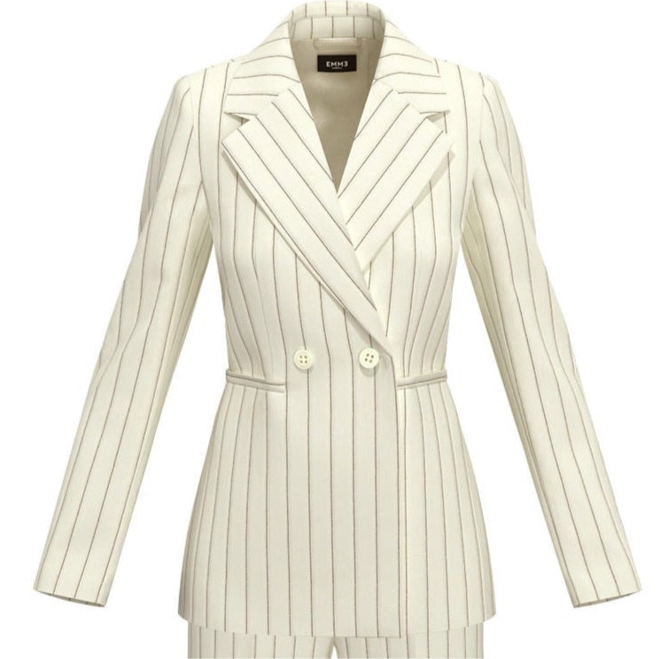 Tailleur Doppiopetto Gessato EMME MARELLA