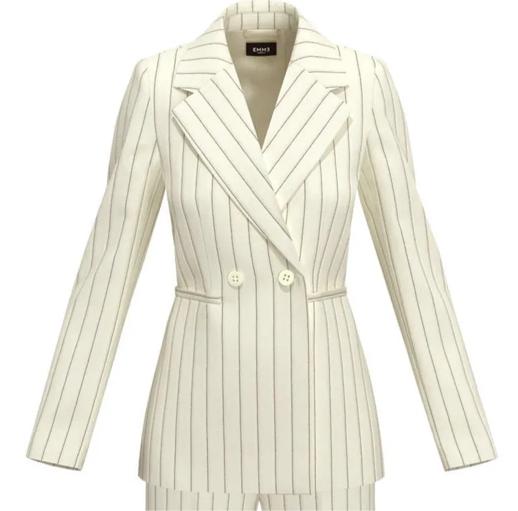 Tailleur Doppiopetto Gessato EMME MARELLA
