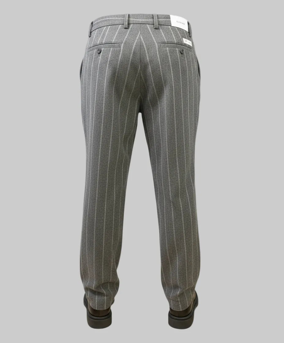 PANTALONE 2659 Musica  GESSATO ALTATENSIONE — dettaglio tessuto | WEMAX